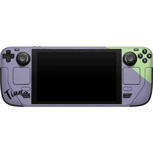 Disney Princess Tiana Art Steam Deck Handheld Gaming Computer Skin